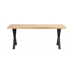 RO Brooklyn Extending Dining Table X 170x95 Oak/Black